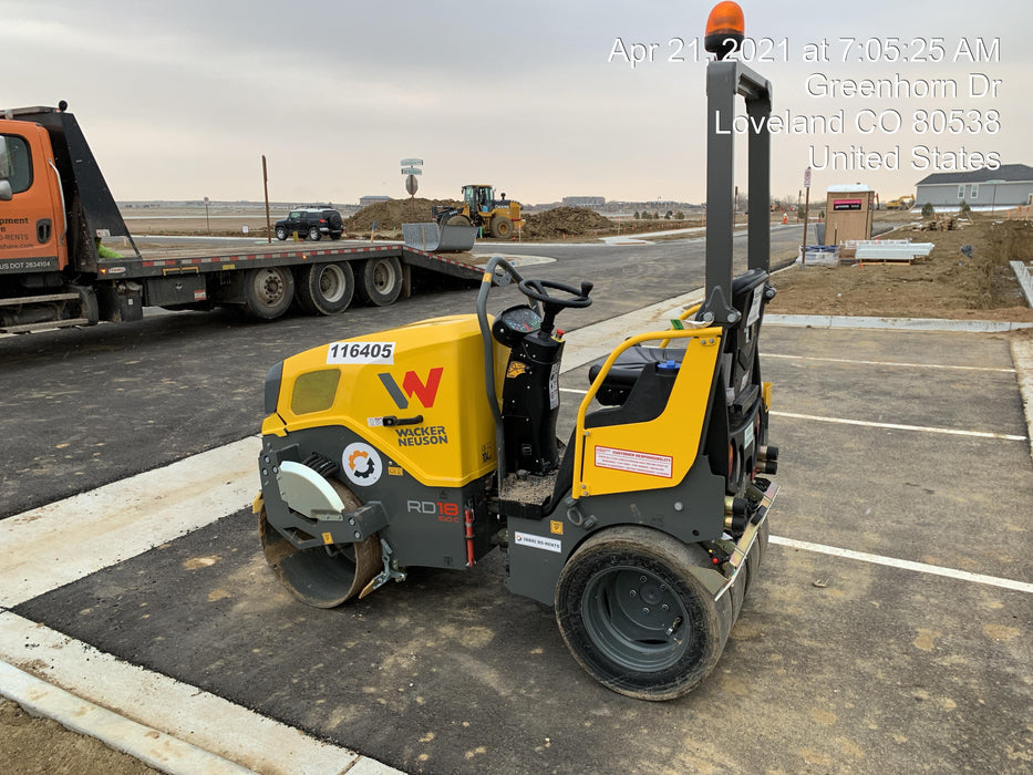 2020 WACKER NEUSON RD18