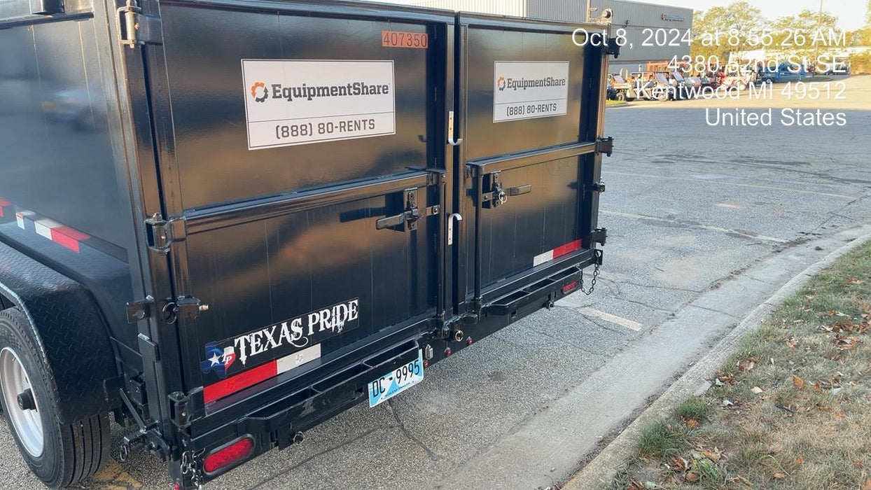 2024 TEXAS PRIDE TRAILERS DT714416KBP