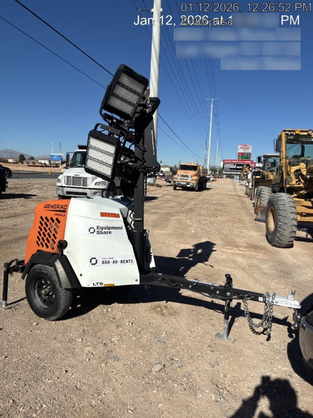 2023 Generac MLT2 Diesel, Flex Switch 120V Input, Powerzone Controller, 
(4) 320W LED Lights, 4kW Generator, 39.9 Gal Fuel Tank, 2" Ball, T3