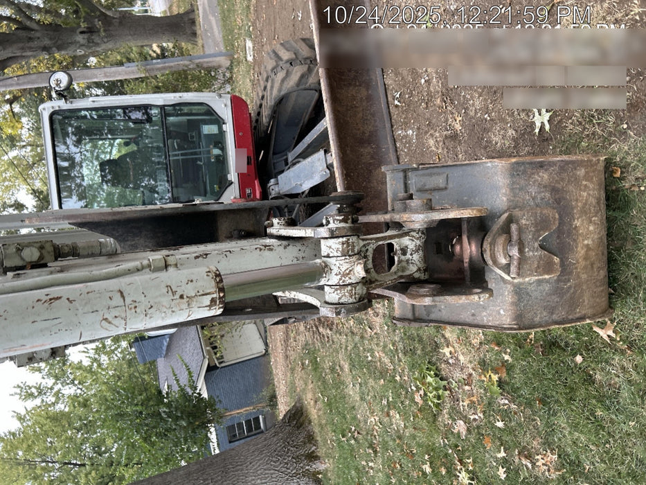 2019 Takeuchi TB290 Cab, AC, Rubber Tracks, Dozer Blade, Travel Alarm, Control Pattern Change Valve, Auxiliary Hydraulics w/18" Quick Coupler Bucket with teeth, 6.2 cu. ft. capacity/24" Quick Coupler Bucket with teeth, 8.6 cu. ft. capacity/36" Quick Coupler Bucket with teeth, 13.4 cu. ft. capacity, Quick Coupler, Hydraulic Thumb Installed