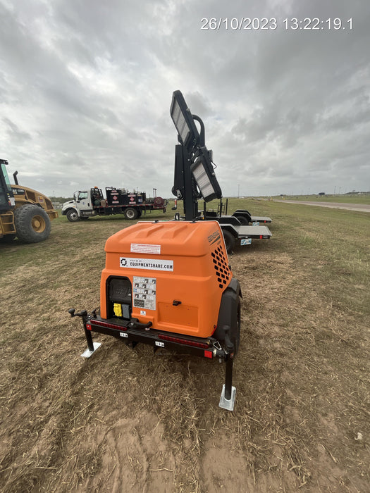 2023 Generac MLT2 Diesel, Flex Switch 120V Input, Powerzone Controller, 
(4) 320W LED Lights, 4kW Generator, 39.9 Gal Fuel Tank, 2" Ball, T3