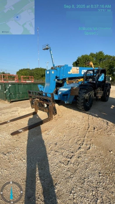 2017 Genie GTH-1056 Genie GTH1056, Solid Tires, 60" carriage, Light Kit, Open ROPS