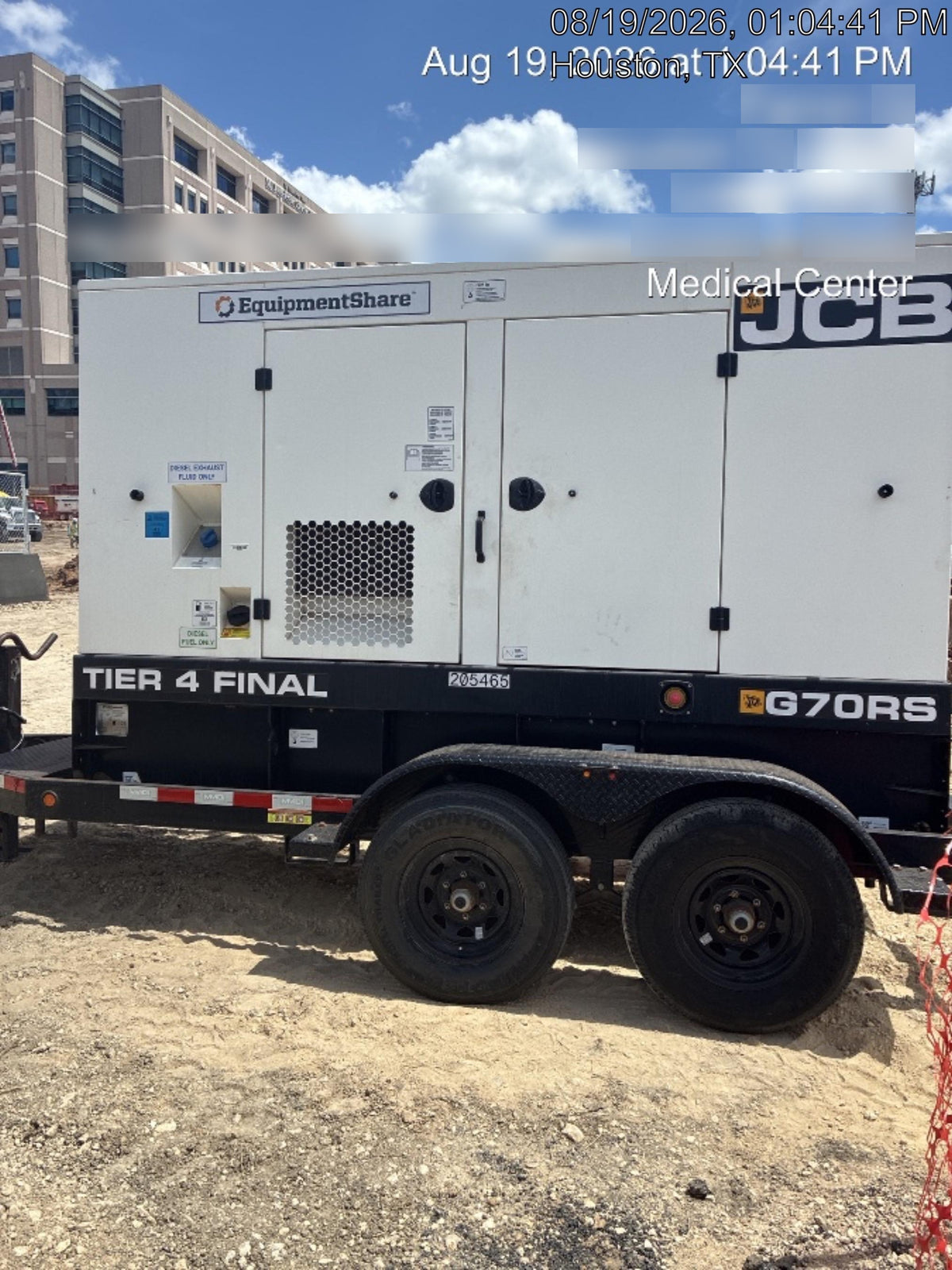 2022 JCB G70RST4F