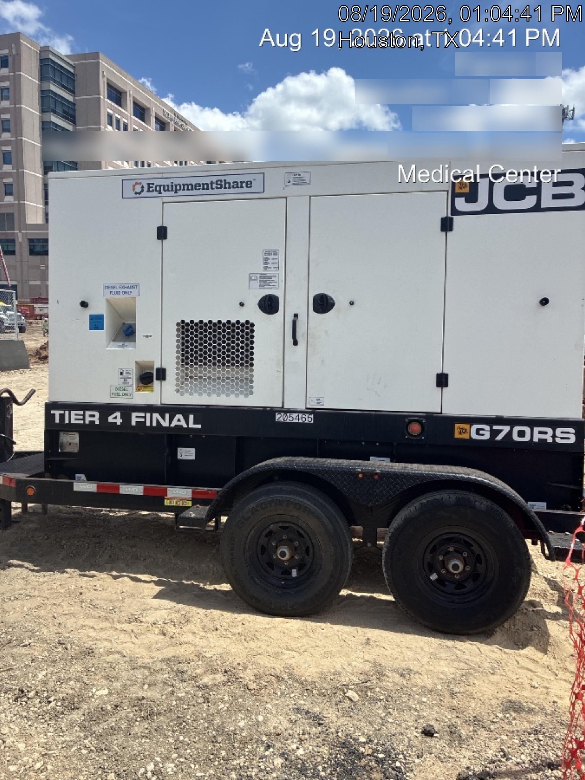 2022 JCB G70RST4F