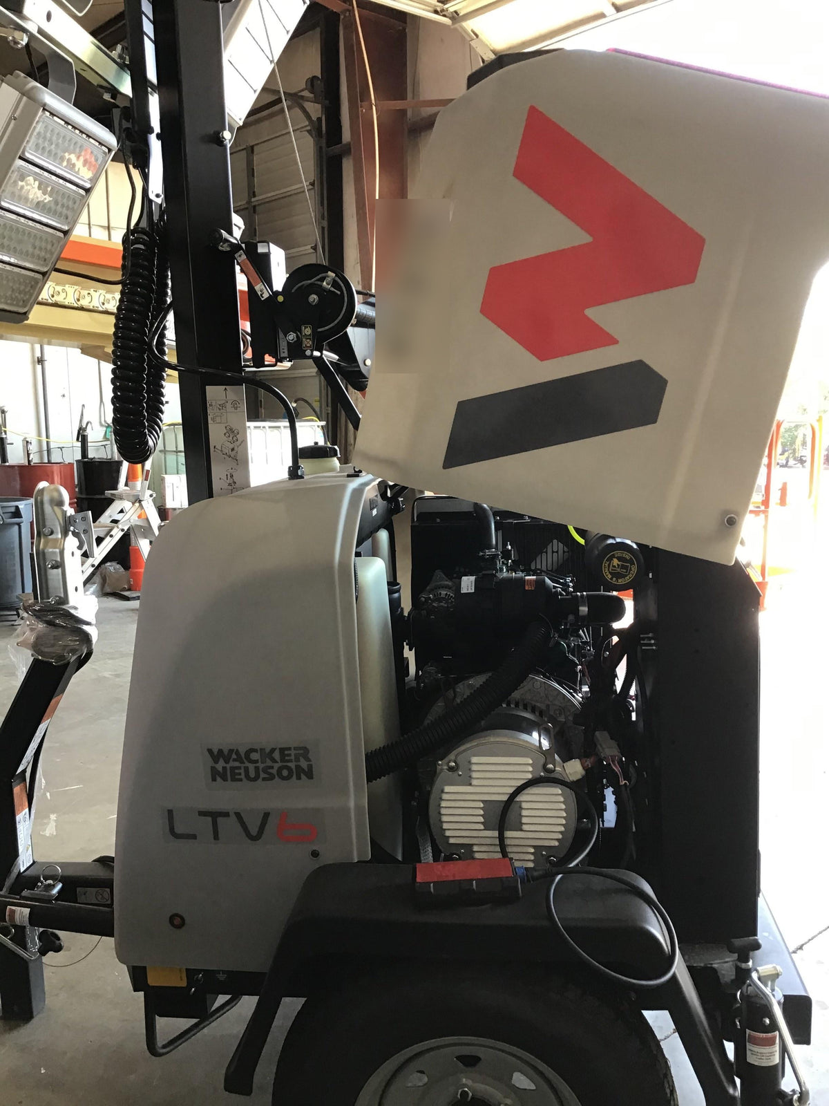 2019 Wacker Neuson LTV6K-LED LED Lighting, ES Track Hardware, Fuel Level Sensor
