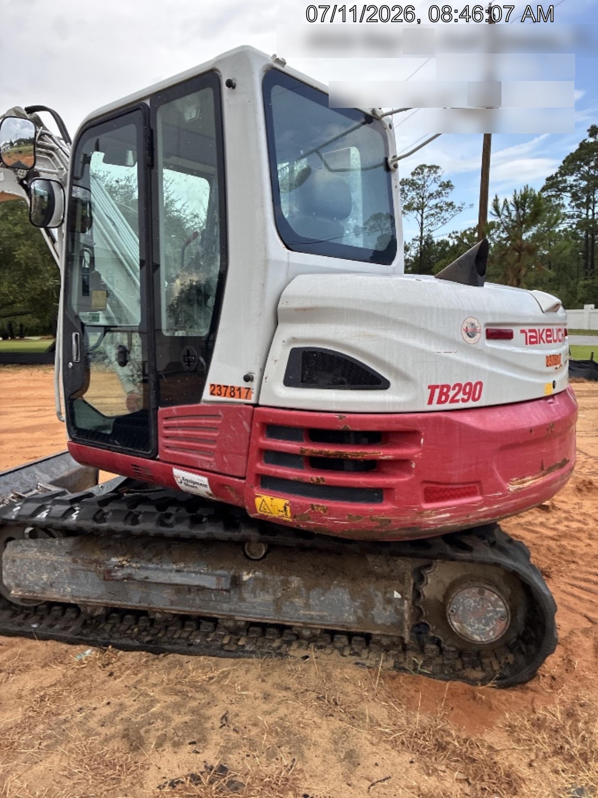 2022 TAKEUCHI TB290-CR