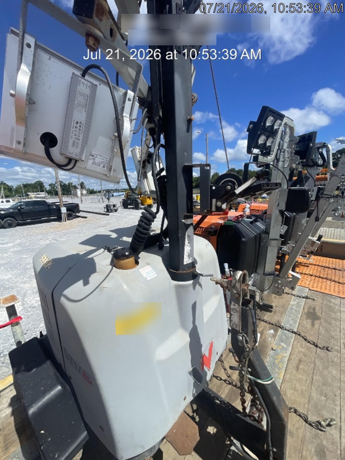 2024 Wacker Neuson LTT4 Diesel, Kohler KDW702, Deep Sea Controller, Auto Start, LED 320W, Bypass Outlet, T3