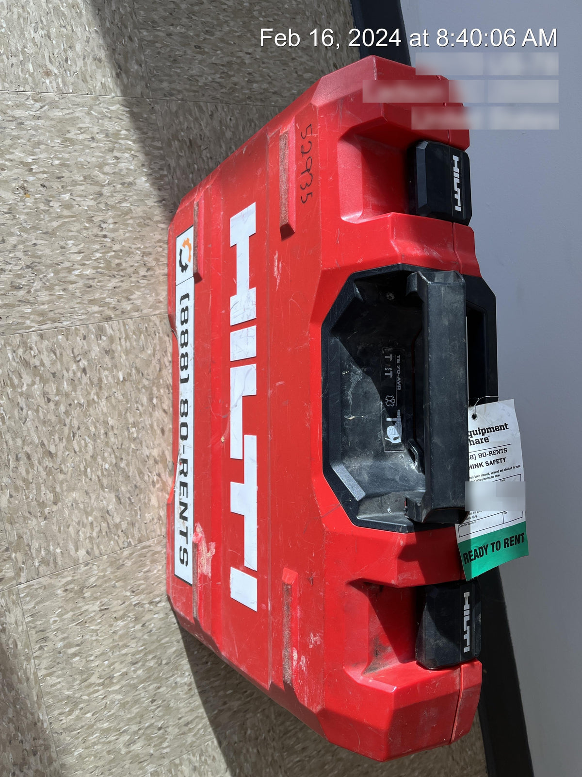 2019 HILTI TE 70-AVR