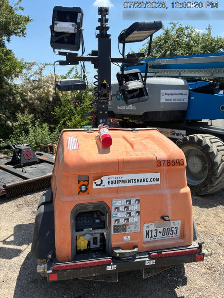 2023 Generac MLT2 Diesel, Flex Switch 120V Input, Powerzone Controller, 
(4) 320W LED Lights, 4kW Generator, 39.9 Gal Fuel Tank, 2" Ball, T3