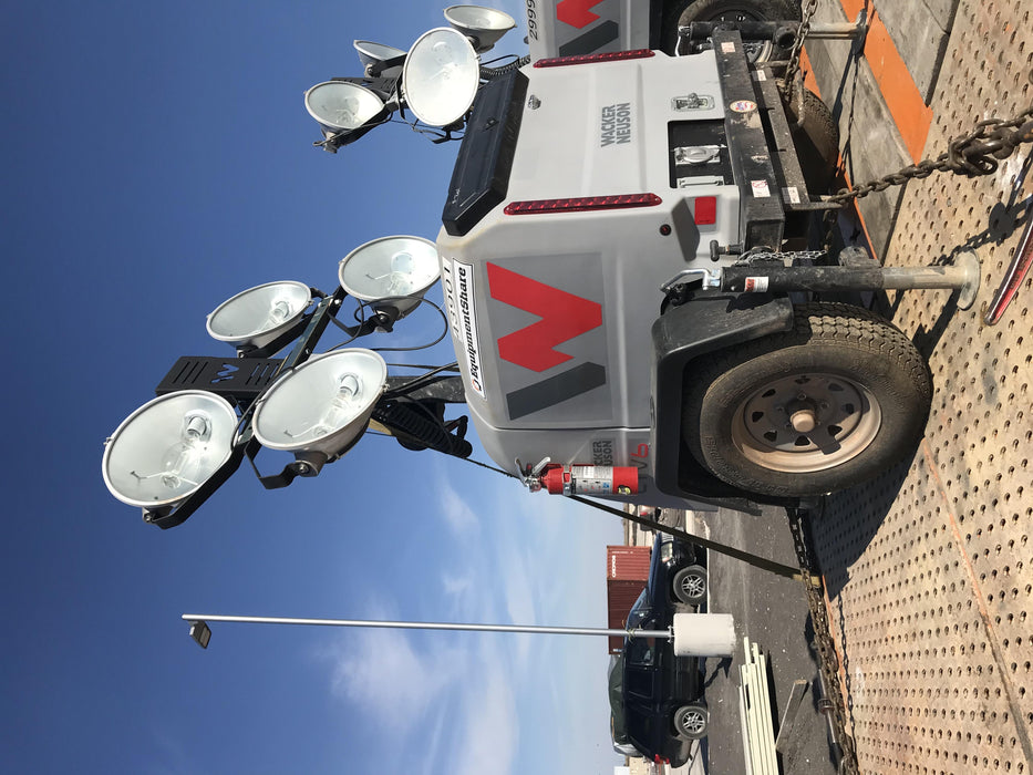 2019 Wacker Neuson LTV6L-MH Wacker Neuson LTV6L Mobile Light Tower w/Fuel Level Sensor Installed