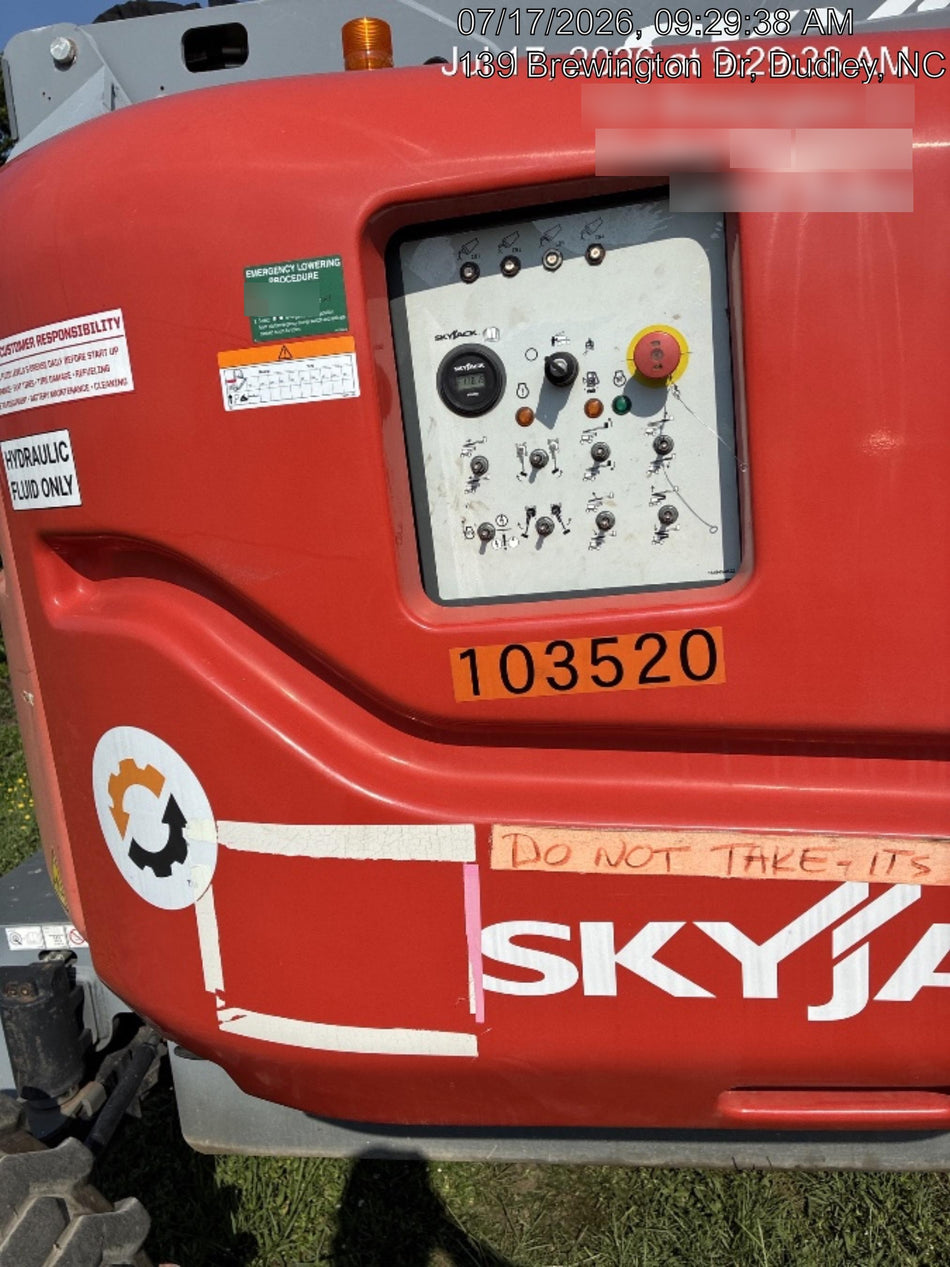 2020 SKYJACK SJ63 AJ