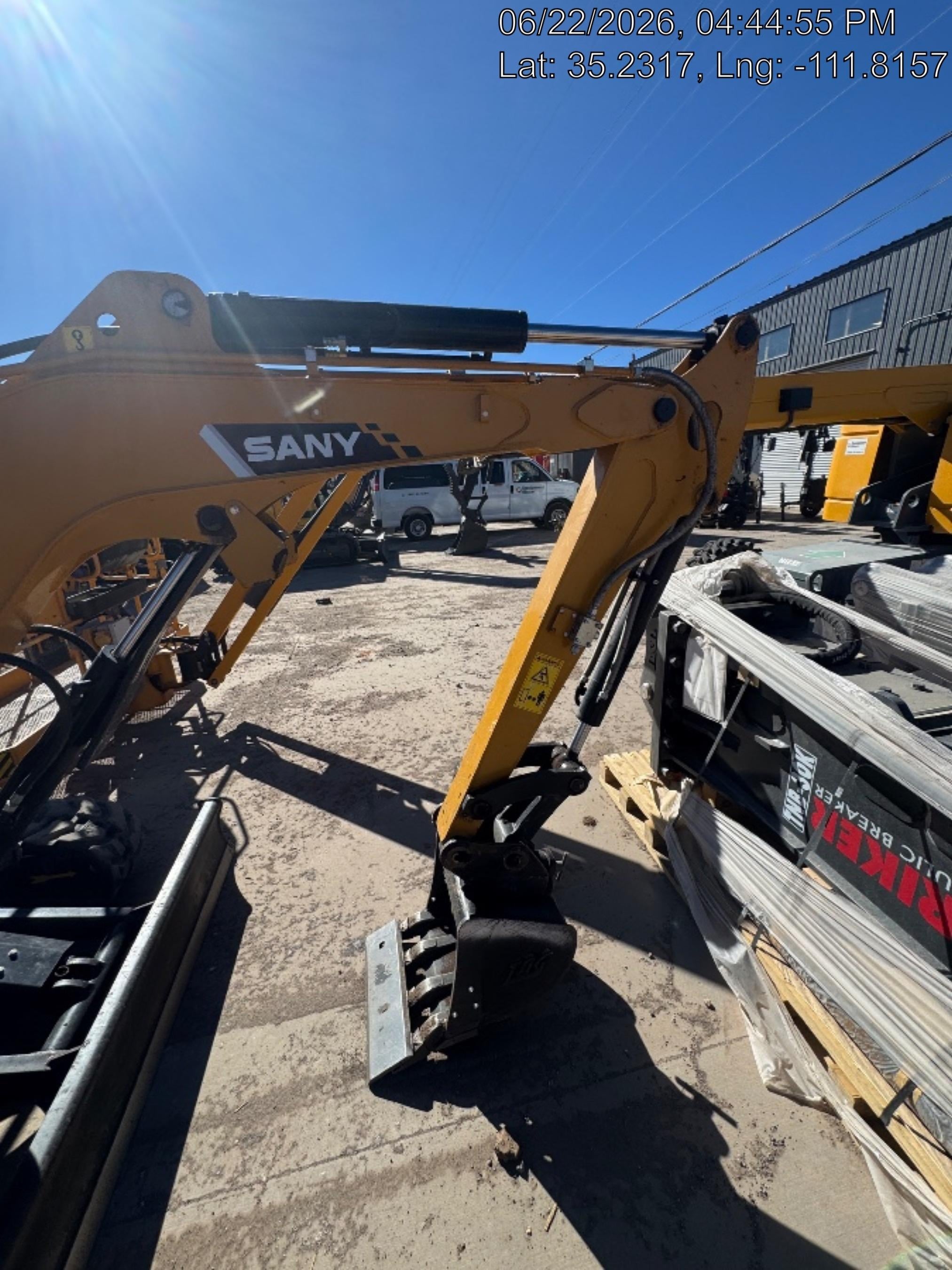 2022 Sany SY26 Standard Mini Excavator