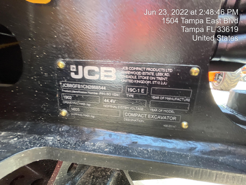 2022 JCB 19C-1E