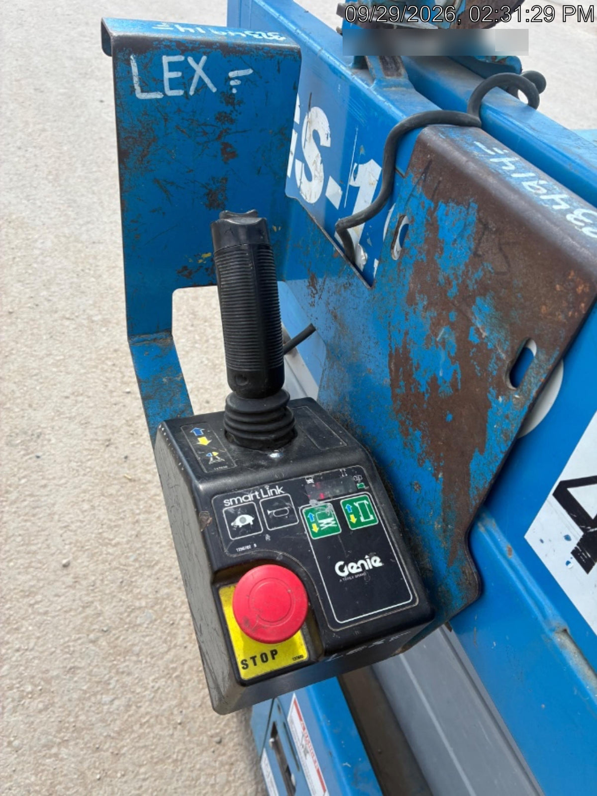 2019 Genie GS-1930 Fixed rails with chain Entry
