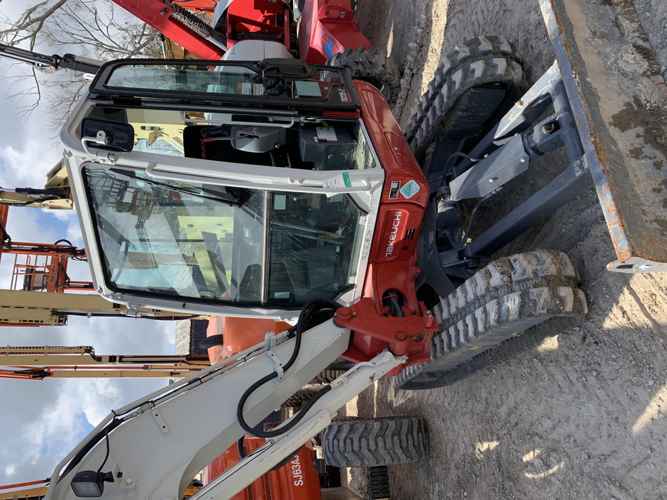 2020 Takeuchi TB-235-2CR Cab/Heat/Air, Rubber Tracks, Manual TAG QC