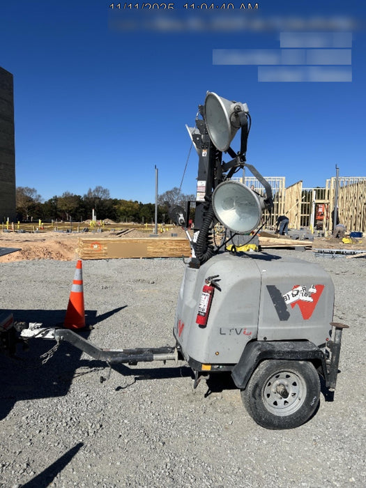 2018 Wacker Neuson LTV6K-MH Wacker Neuson LTV6K Mobile Light Tower w/Fuel Level Sensor Installed