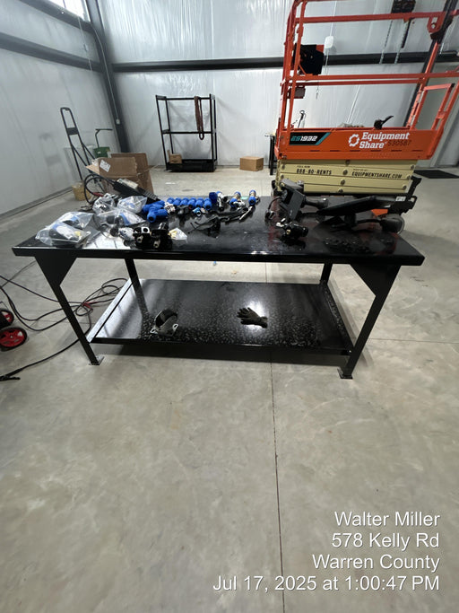 2025 FLUID POWER SUPPORT 3' x 6' Work table