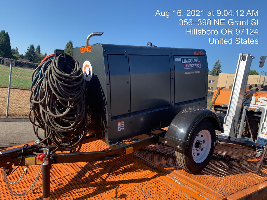 2021 Lincoln Electric Dual Maverick 200/200X Ready Pak 3 (includes trailer, cable rack, fender light kit)