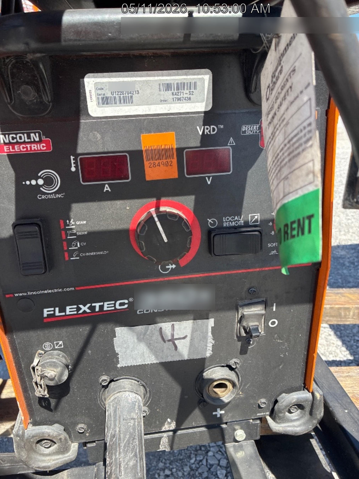 2022 LINCOLN ELECTRIC FLEXTEC 350X