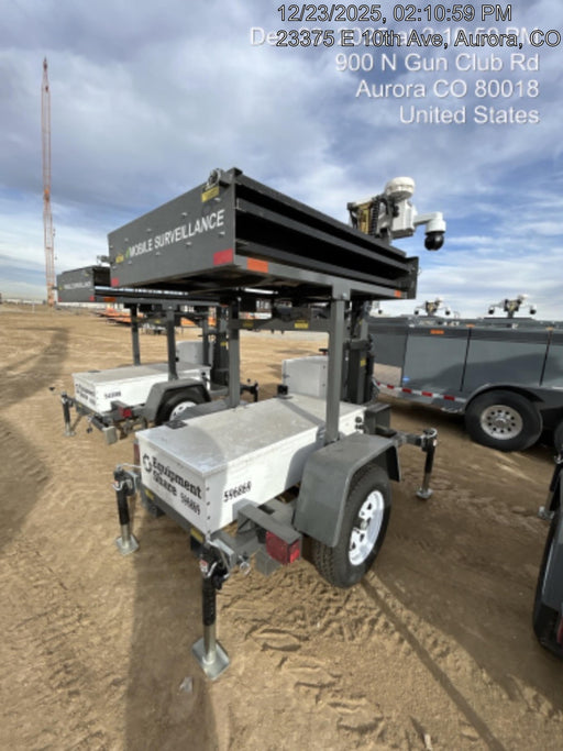 2025 NATIONAL SIGNAL Sunray Solar-Powered Mobile Integrator Tower