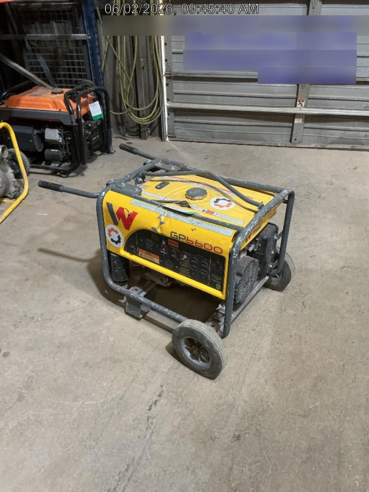 2020 WACKER NEUSON GP6600A