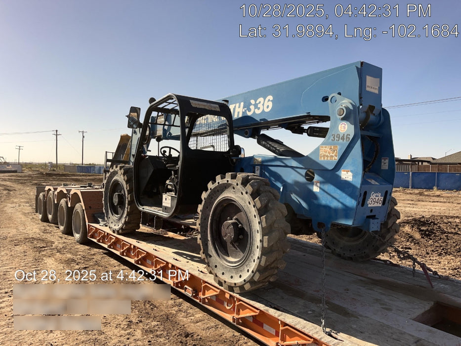 2017 Genie GTH-636 Genie GTH636, Foam Filled Tires, 48" carriage