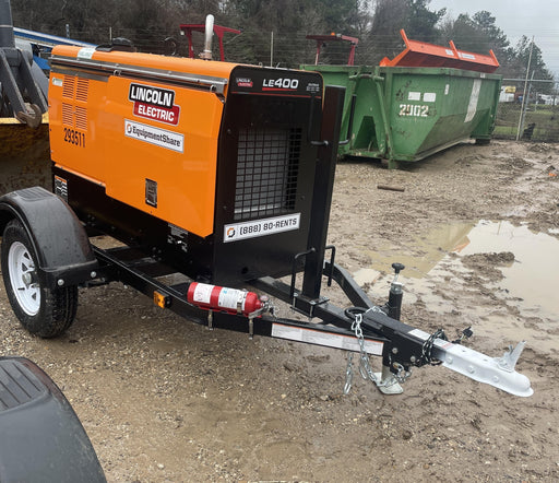 2022 Lincoln Electric LE400 Kubota V1505, Trlr, Cable Rack, Light Kit, ES Decals, T3