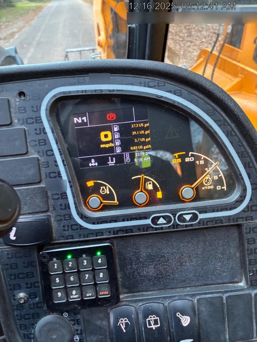 2020 JCB 509-42 Cab/Heat/Air, Solid Tires, Work Lights, Beacon, Aux Hydraulics, Back up Alarm, Lifting Eye, ES Decals