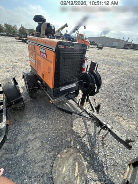 2022 Lincoln Electric Vantage 549X Crosslink Technology, Trailer Mounted, ES Decals, T3