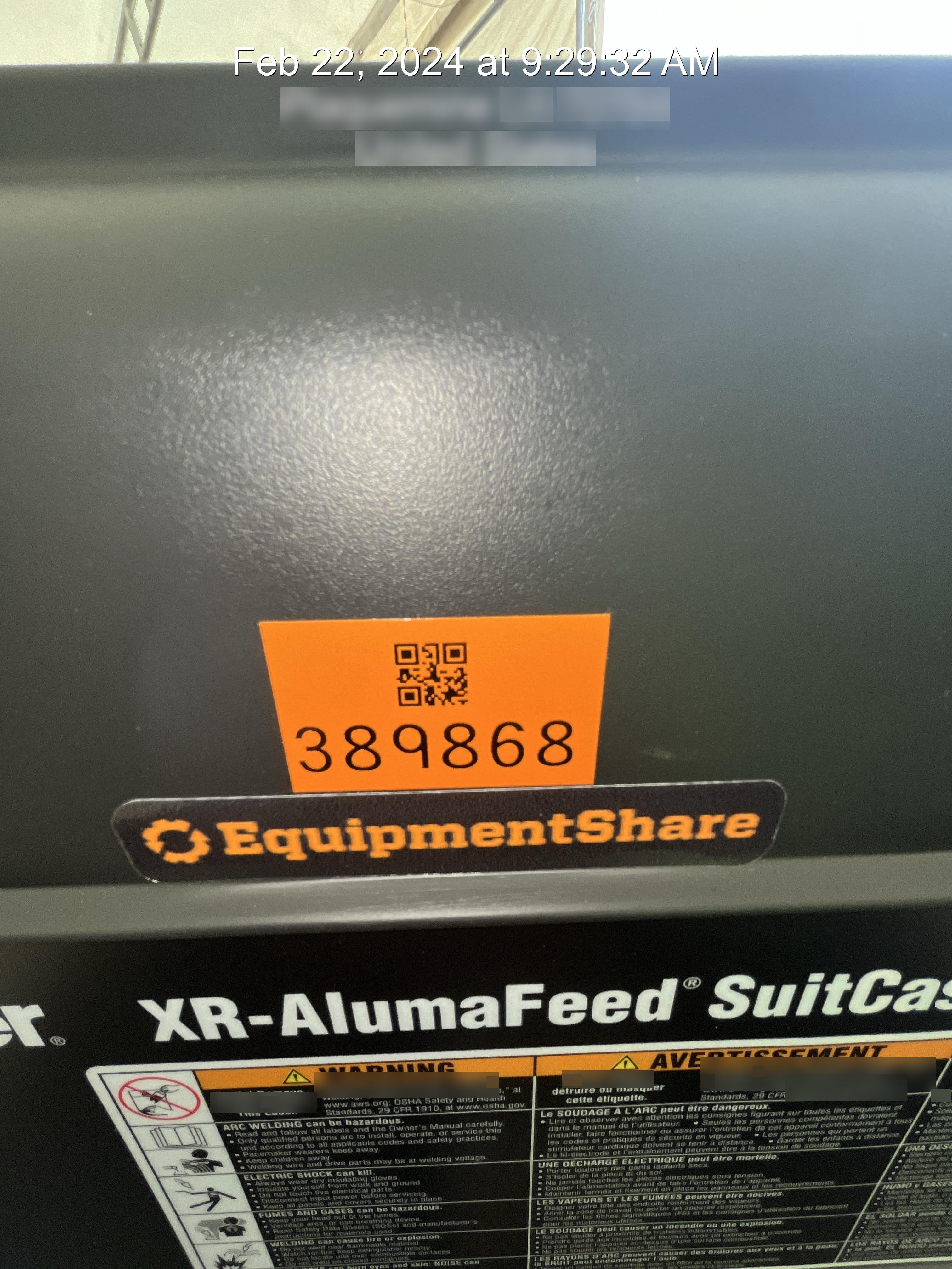 2023 MILLER ELECTRIC AlumaPower 350 MPA