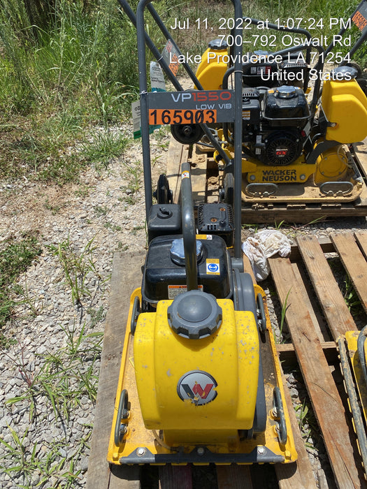 2021 WACKER NEUSON VP1550AW