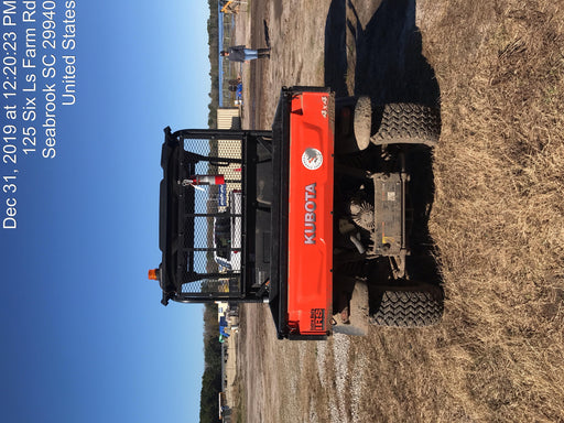 2019 Kubota RTV-X900G-H - 2 Passenger 4wd Utility Cart, LED Strobe, Windshield Tempered Glass, Plastic Canopy, Backup Alarm