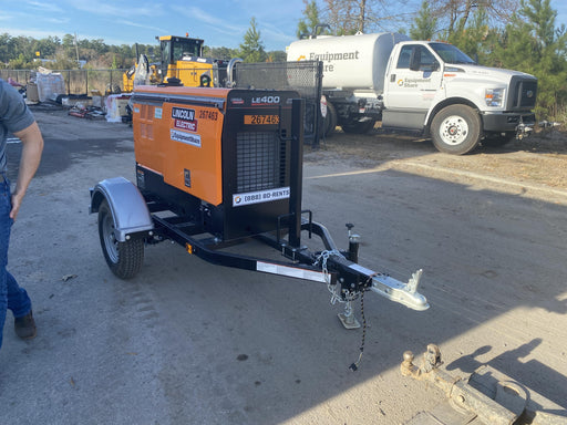 2022 Lincoln Electric LE400 Kubota V1505, Trlr, Cable Rack, Light Kit, ES Decals, T3