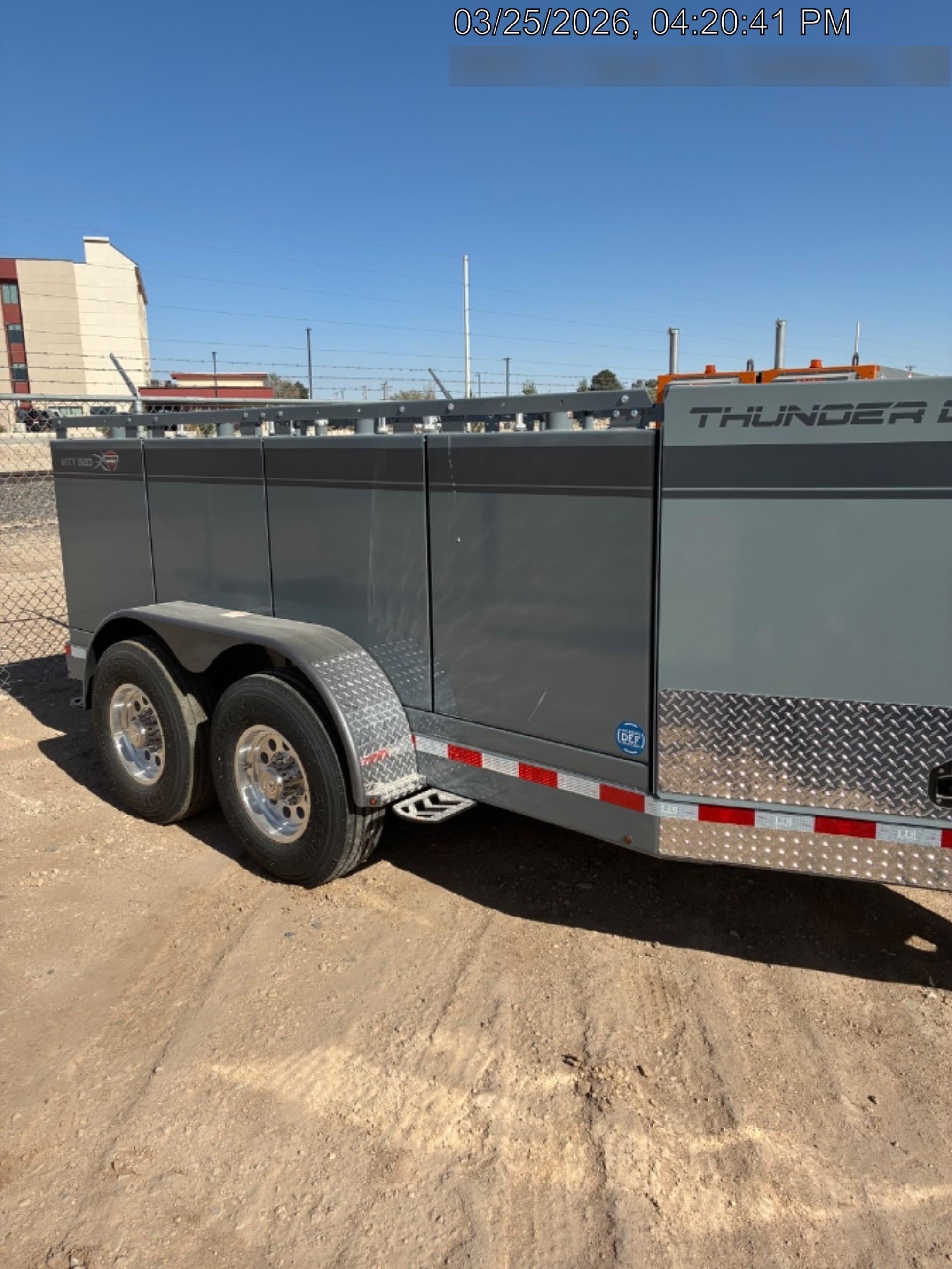 2026 THUNDER CREEK MTT920 - Hazmat not required