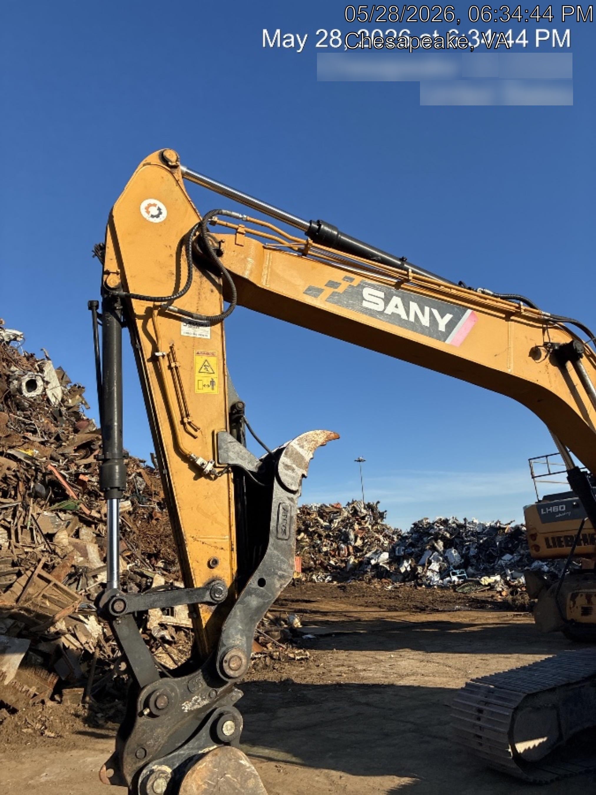 2020 Sany SY215 QH Coupler, Coupler Kit