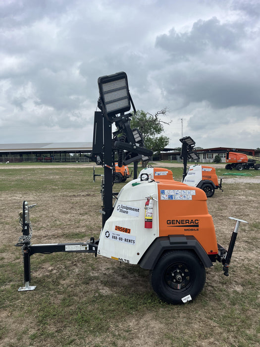 2024 Generac MLT2 Diesel, Flex Switch 120V Input, Powerzone Controller, 
(4) 320W LED Lights, 4kW Generator, 39.9 Gal Fuel Tank, 2" Ball, T3