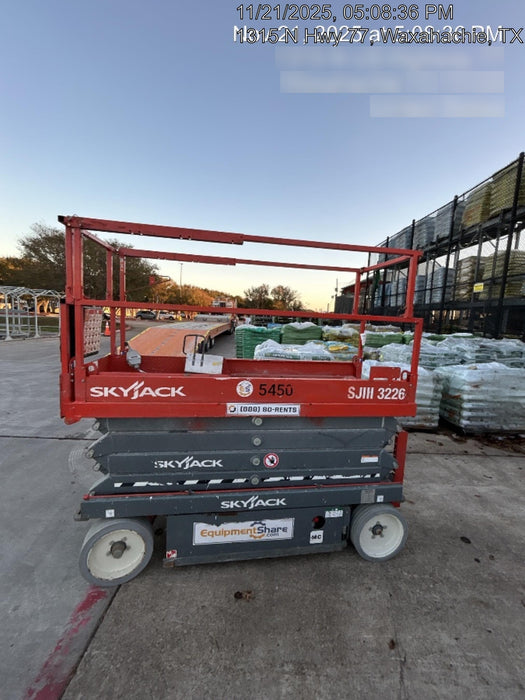 2017 Skyjack SJIII-3226 Skyjack SJIII3226 Scissor Lift