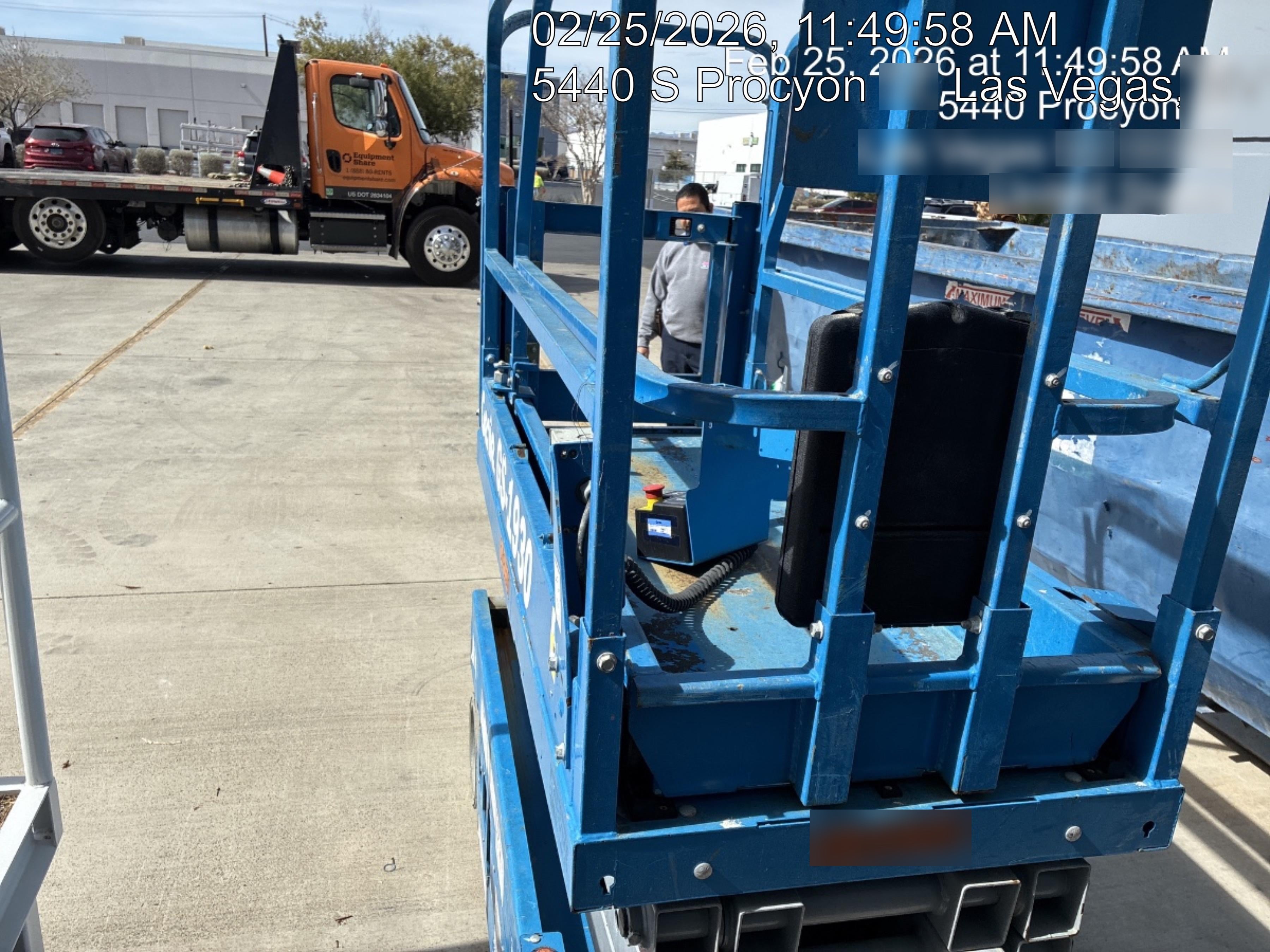 2019 Genie GS-1930 Half Height Swing Gate, 800W Inverter