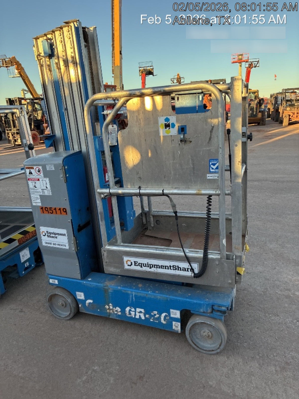2021 GENIE GR-20
