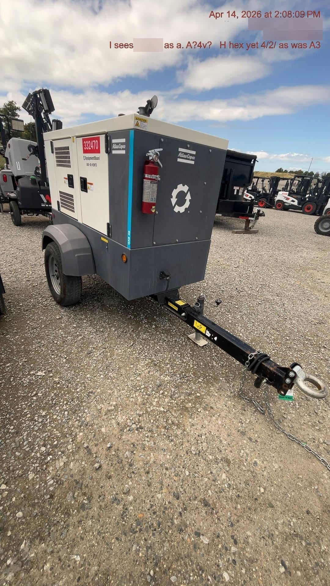 2023 ATLAS COPCO QAS45 CWK