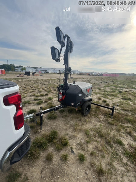 2024 Wacker Neuson LTT4 Diesel, Kohler KDW702, Deep Sea Controller, Auto Start, LED 320W, Bypass Outlet, T3