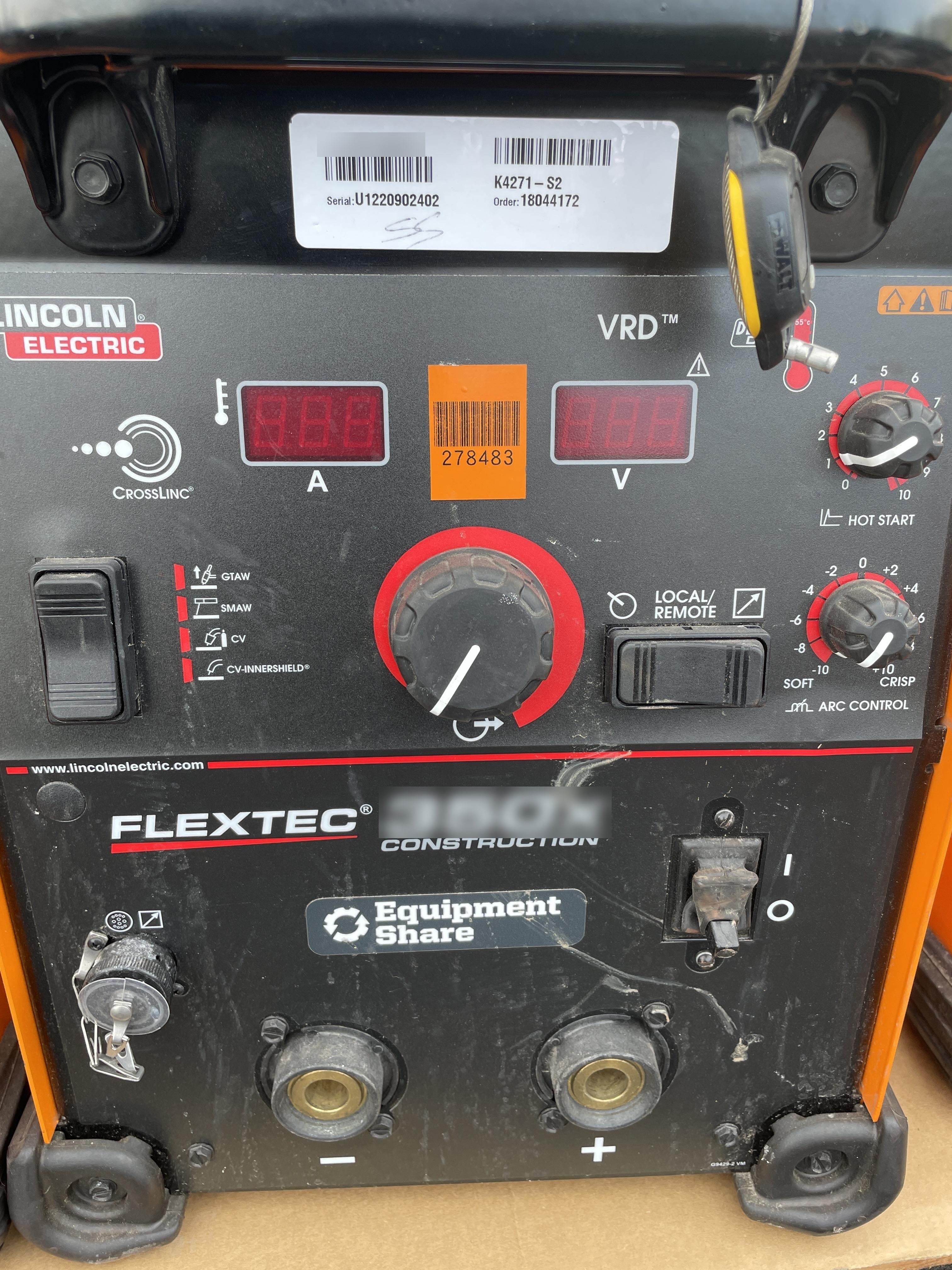 2022 LINCOLN ELECTRIC FLEXTEC 350X