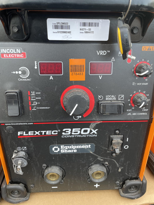 2022 LINCOLN ELECTRIC FLEXTEC 350X