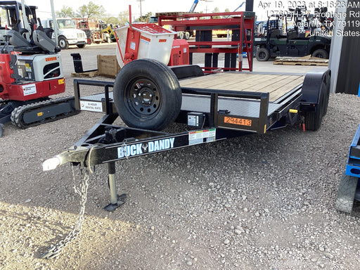 2023 BUCK DANDY 16' Light Duty Tilt Car Hauler