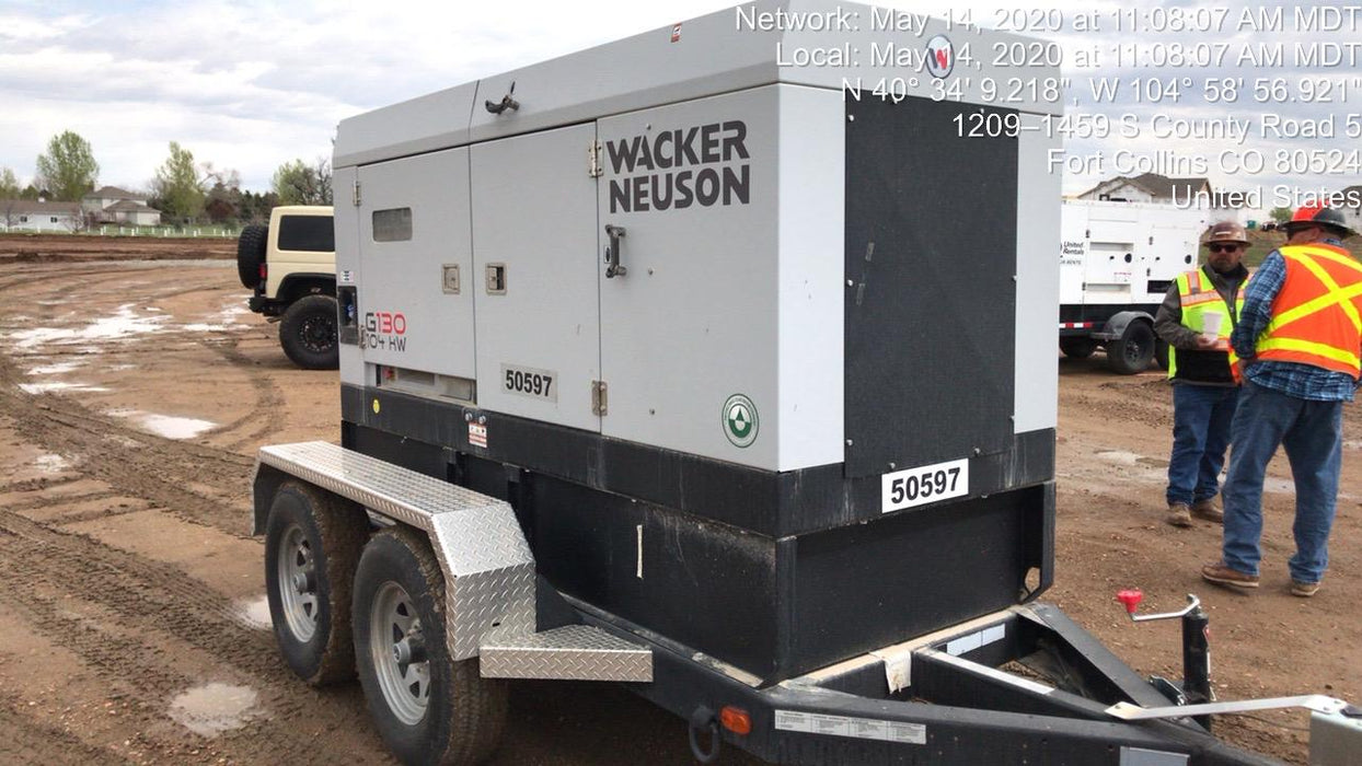 2019 WACKER NEUSON G130