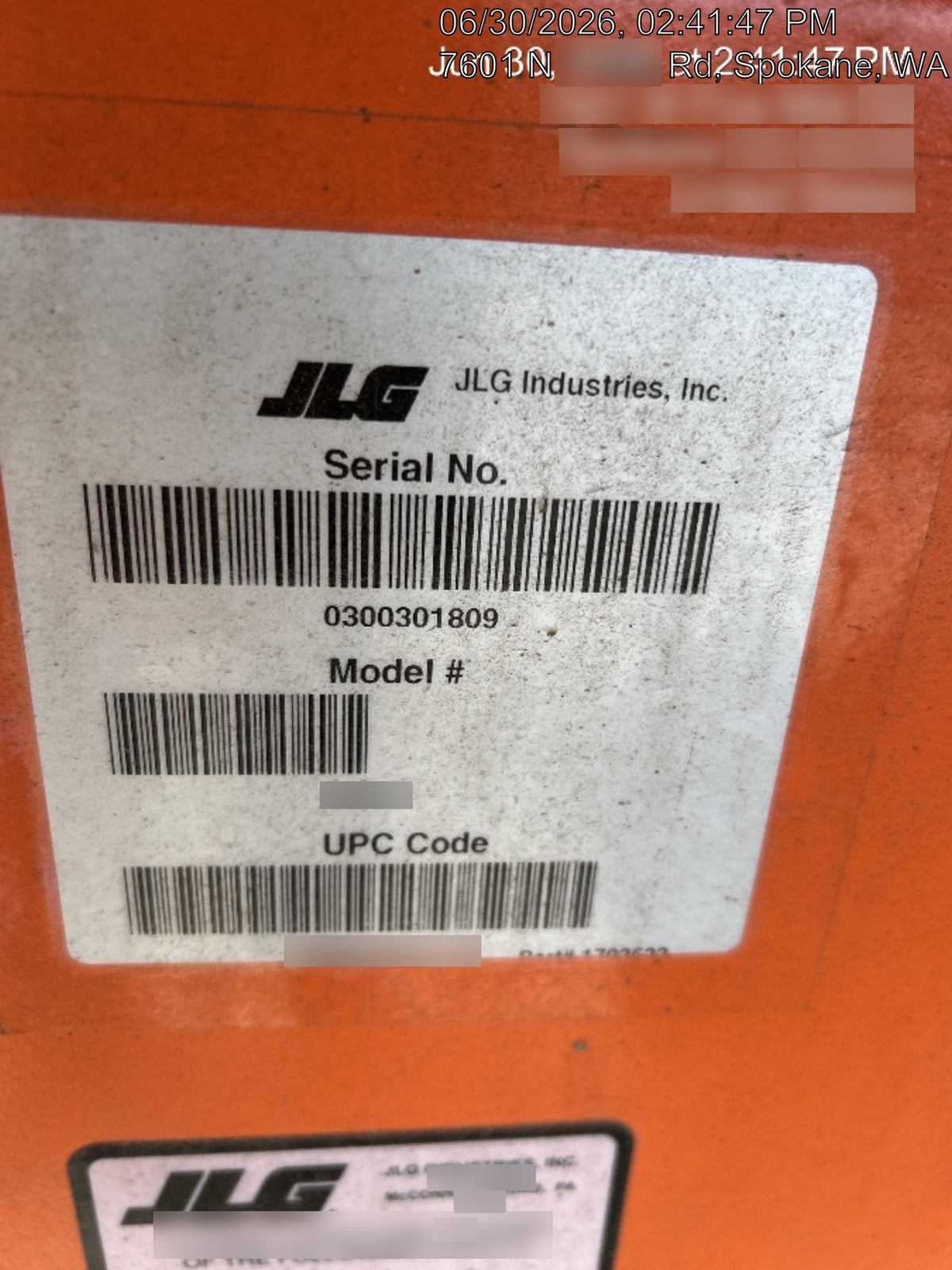 2023 JLG 660SJ