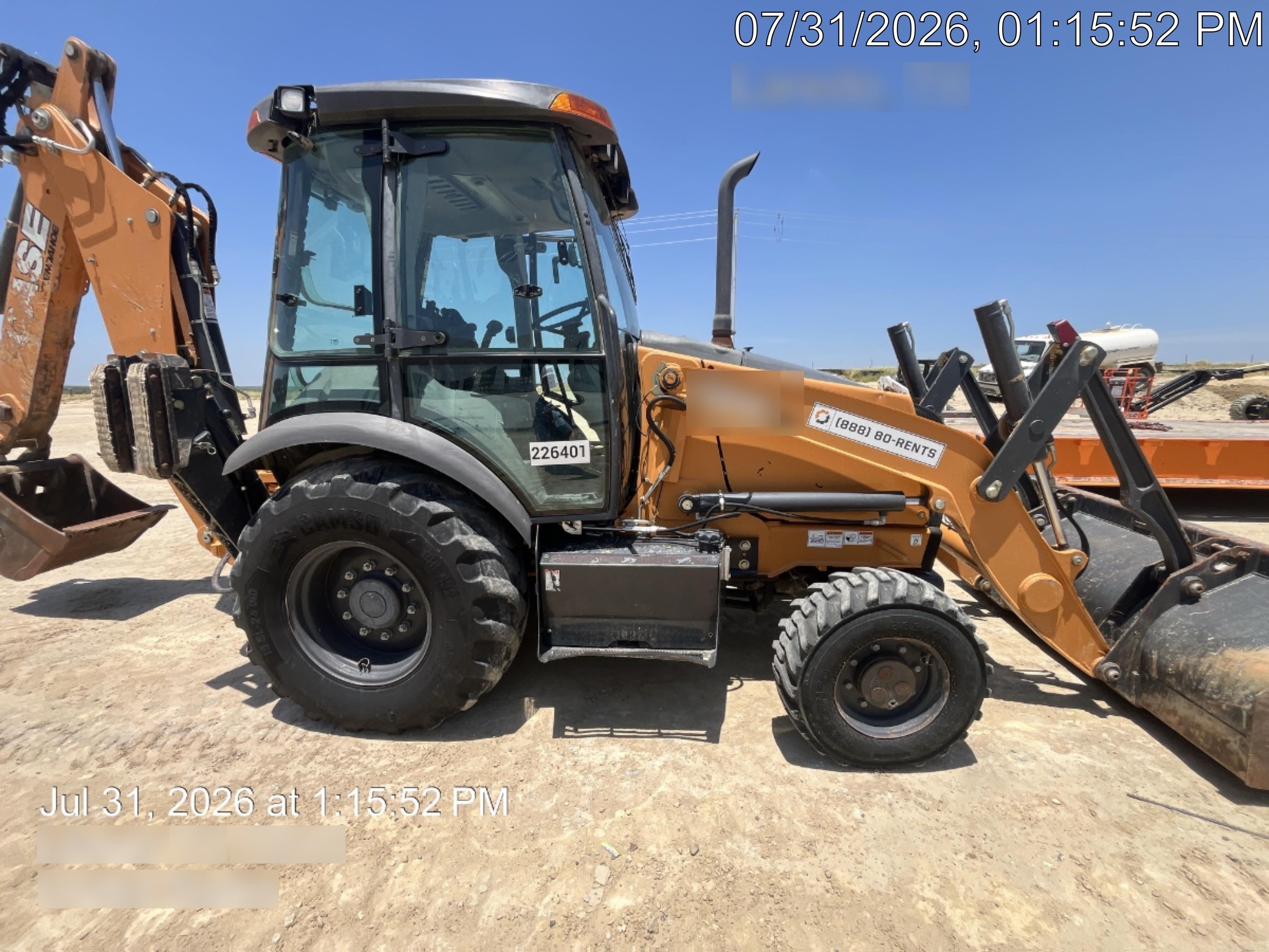 2022 CASE 580N EP - Extendable Backhoe