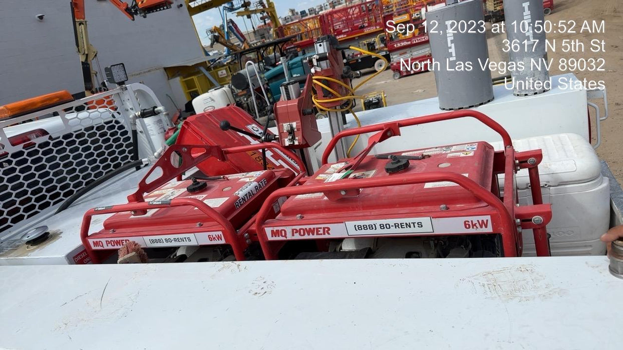 2020 Multiquip GA6HR Gen 6kW Honda GX340 GFCI Wheel Kit