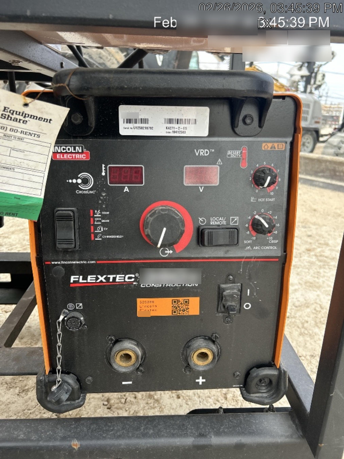 2025 LINCOLN ELECTRIC FLEXTEC 350X