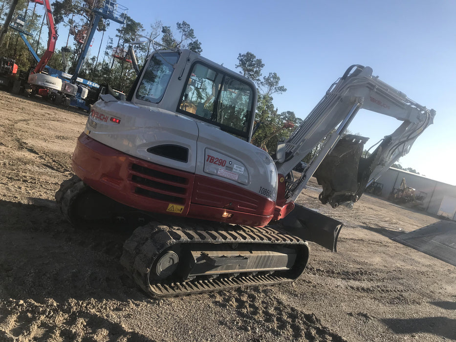 2020 Takeuchi TB290C Cab/Heat/Air, Rubber Tracks, Manual TAG QC